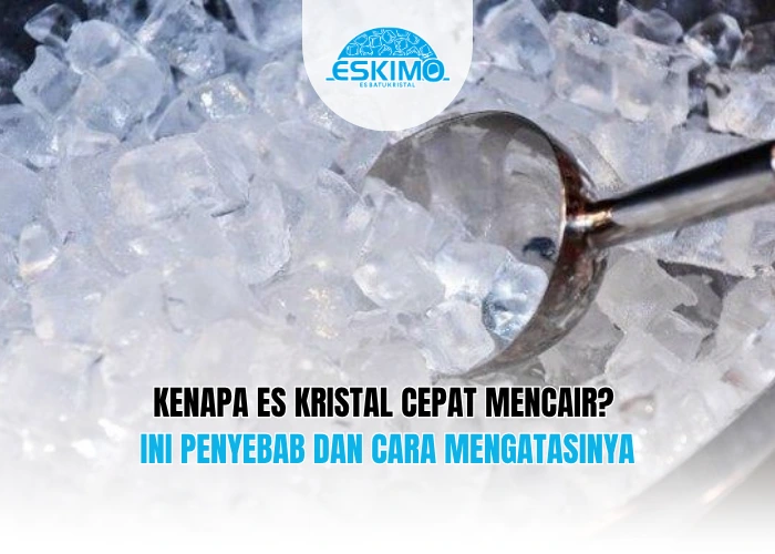 Kenapa Es Kristal Cepat Mencair Ini Penyebab dan Cara Mengatasinya